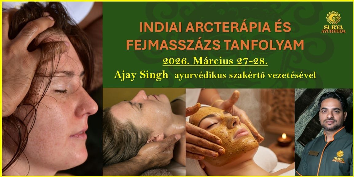 Surya Ayurveda – Ayurvedic Facial Therapy and Head Massage Course – March 2026at Surya Ayurveda
